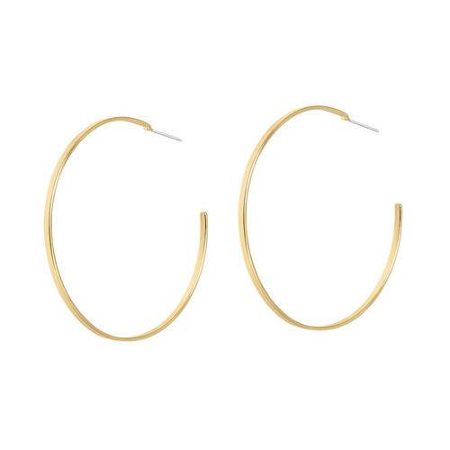 Electric Picks Lawless Large Lightweight Hoops in Gold at Nordstrom | Nordstrom