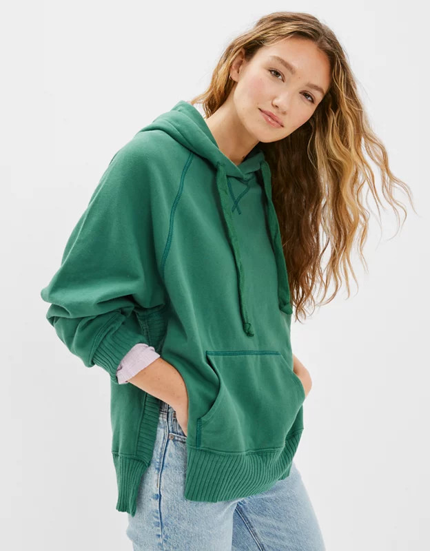 AE Oversized Hangout Hoodie | American Eagle Outfitters (US & CA)