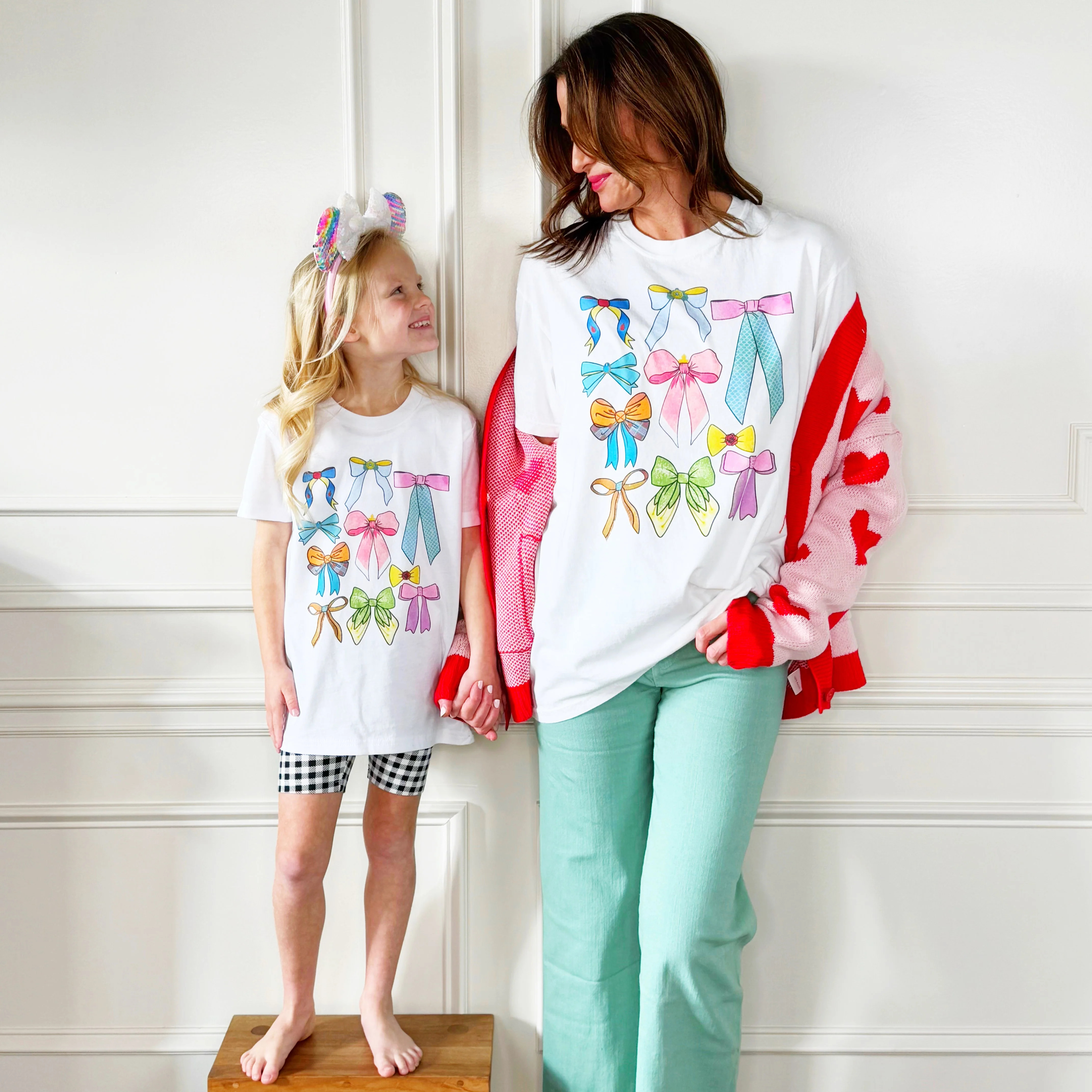 Princess Bow Collage Youth & Adult Tee | Poppy & Pine