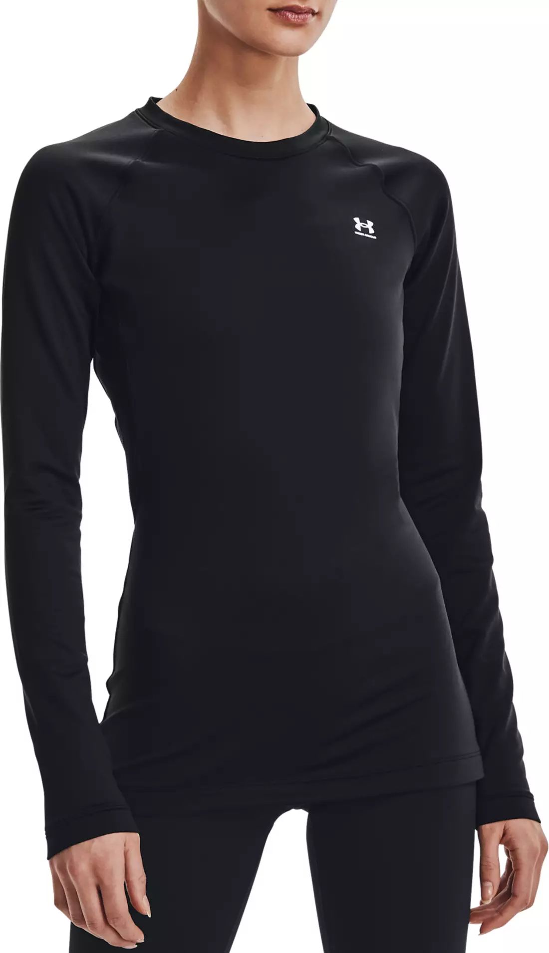 Under Armour Women's Authentics ColdGear Crewneck Pullover 2.0 | Dick's Sporting Goods