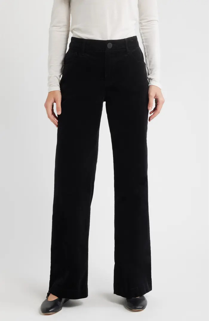 Sam High Waist Wide Leg Corduroy Pants | Nordstrom
