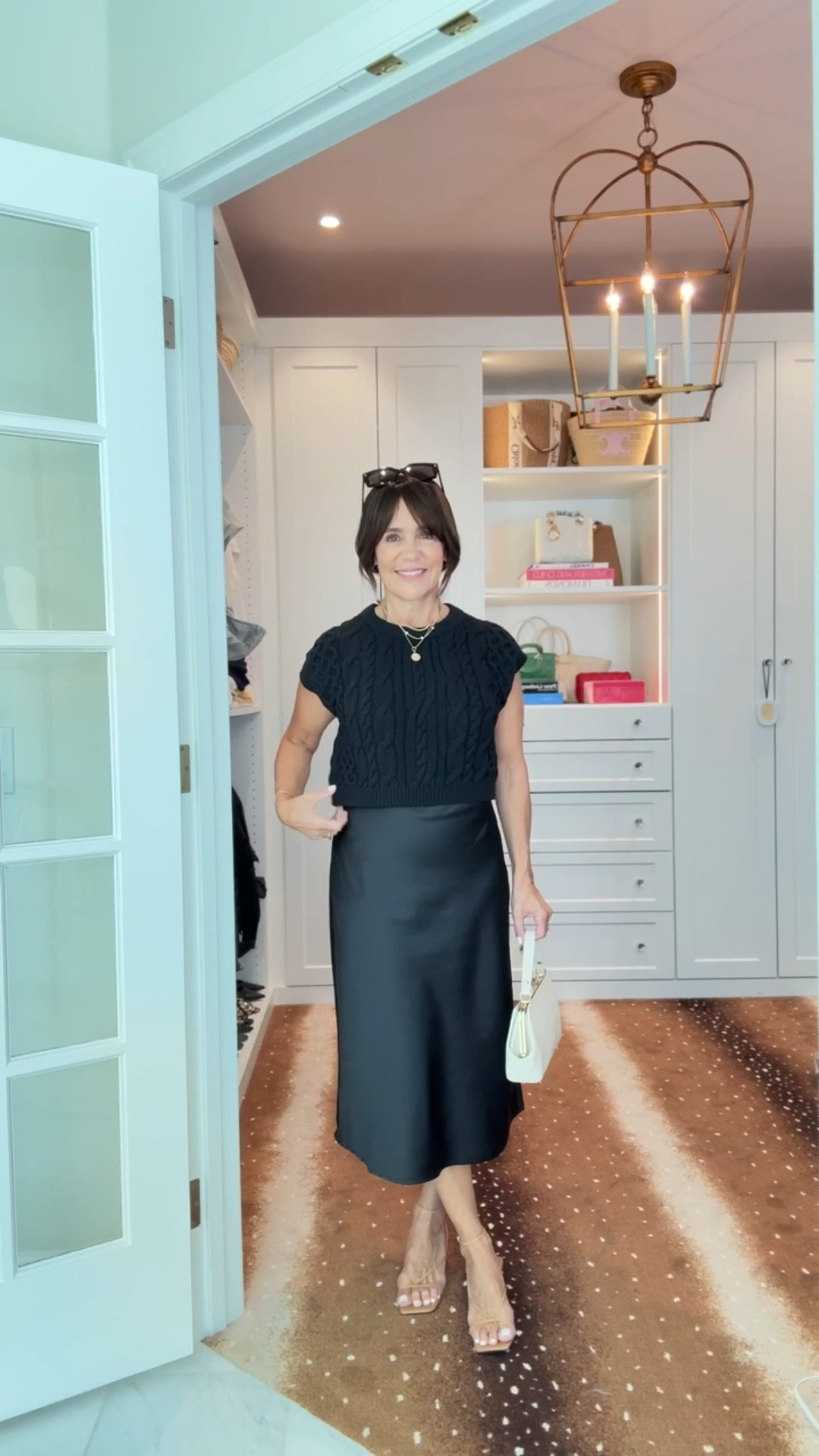 How cool is this sweater and dress (petite small)!? This would also look great with knee high boots as we head into fall @anthropologie #anthropartner

#LTKSeasonal #LTKOver40 #LTKStyleTip