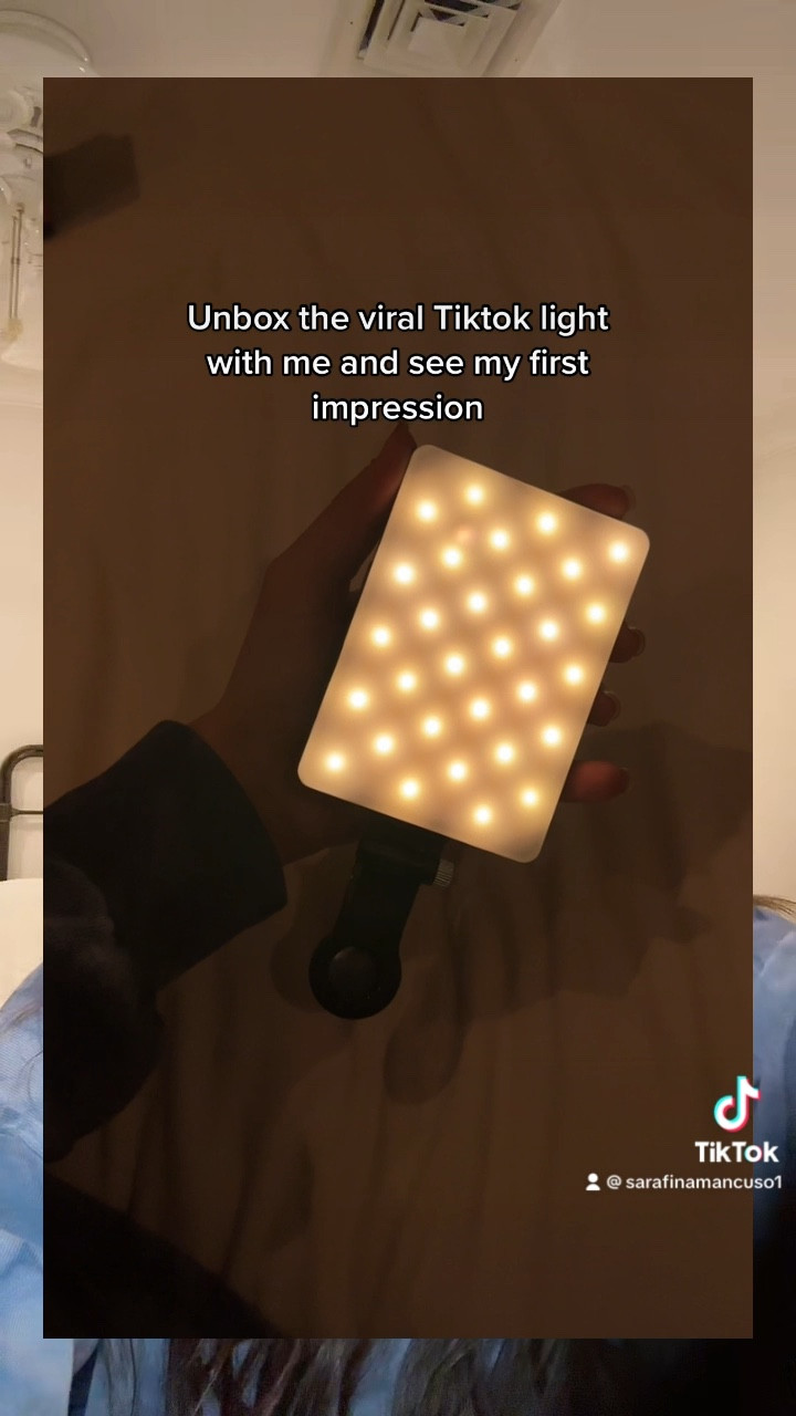 I got the viral tiktok light! It is a game changer. 💡

#LTKunder50 #LTKFind #LTKGiftGuide