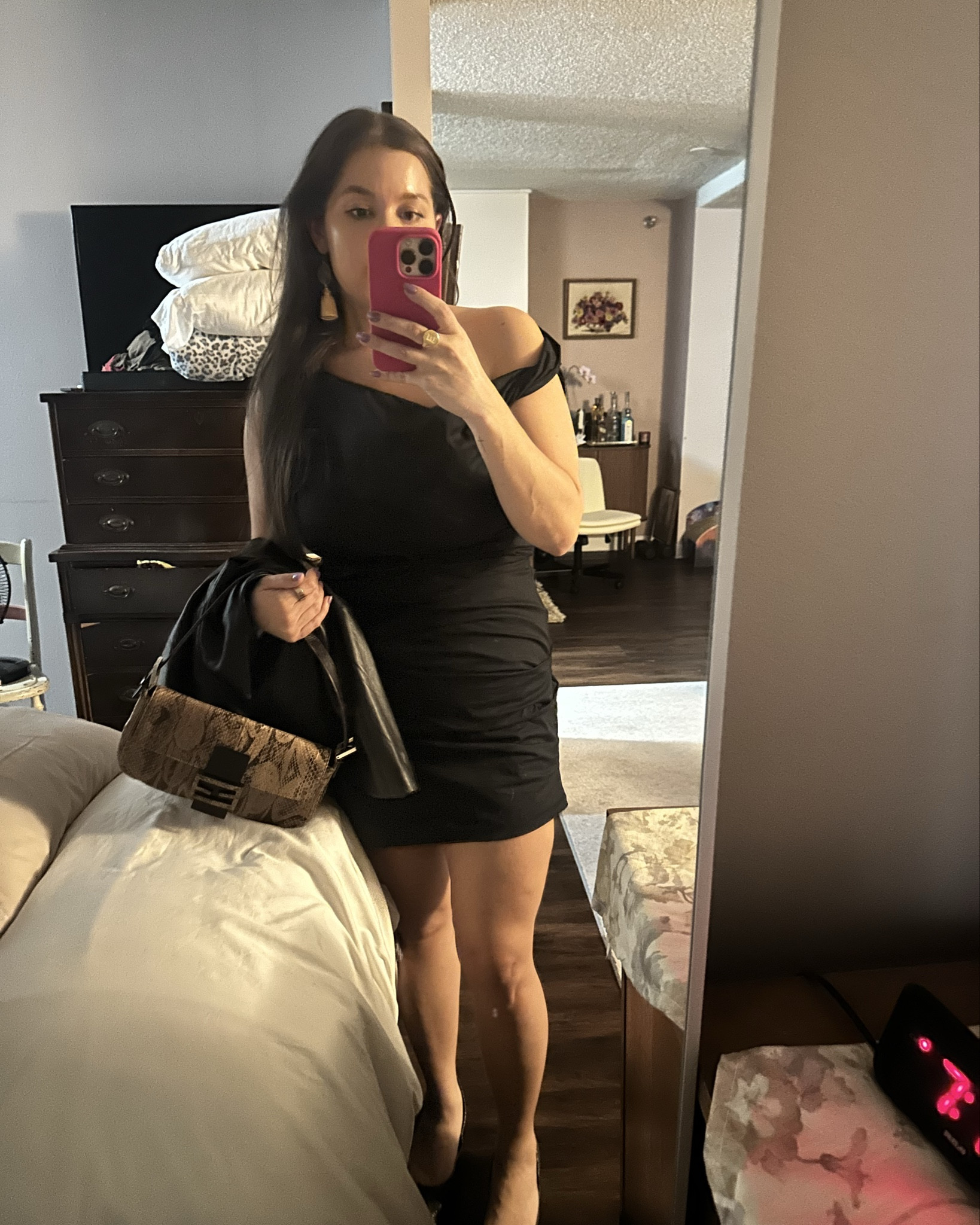 Dress just went on major sale! Jewelry is from Chicago designer Rach B… these are one of a kind but contact her for more options 💞

#LTKStyleTip #LTKFallSale #LTKItBag