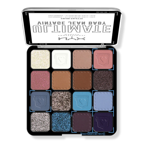 Ultimate Color Shadow Palette Vintage Jean Baby - NYX Professional Makeup | Ulta Beauty | Ulta