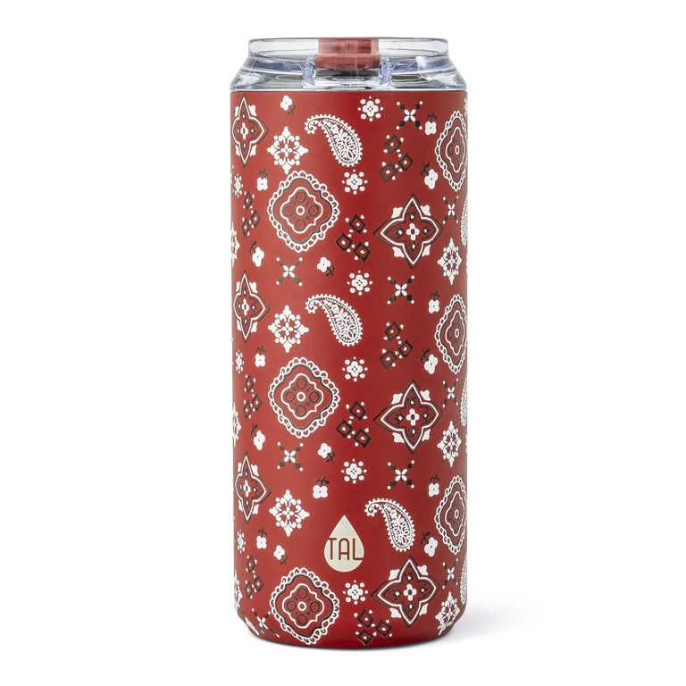 TAL 18oz Stainless Steel Tall Boy Tumbler, Paisley | Walmart (US)
