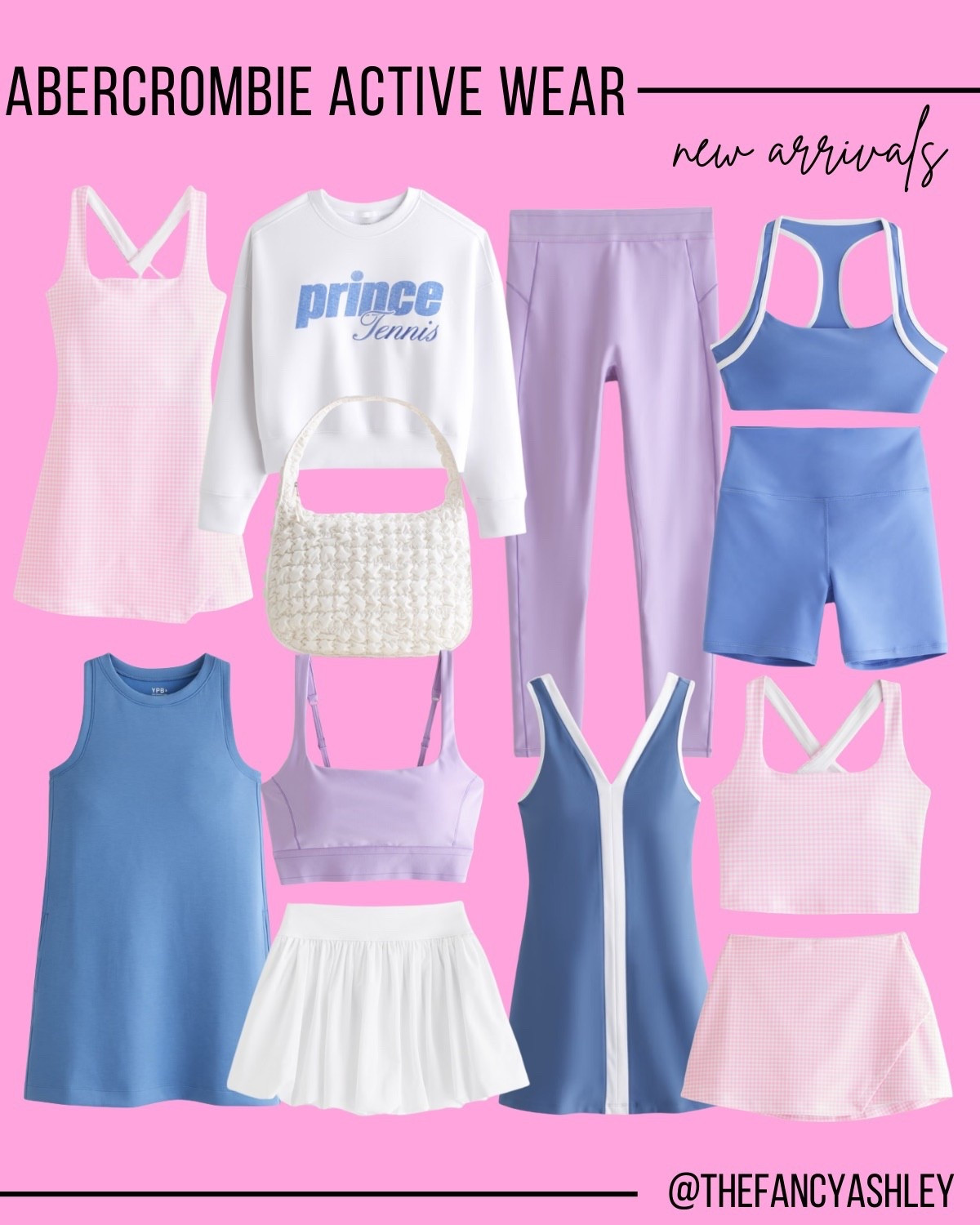 Obsessed with these adorable new YPB activewear arrivals from Abercrombie! The colors are perfection. And how cute is this sweatshirt? It's perfect for the gym, running errands, or getting your golf or pickleball game on. Grab them now while they’re on sale and save 20-50% off. 

#LTKActive #LTKFindsUnder100 #LTKSaleAlert