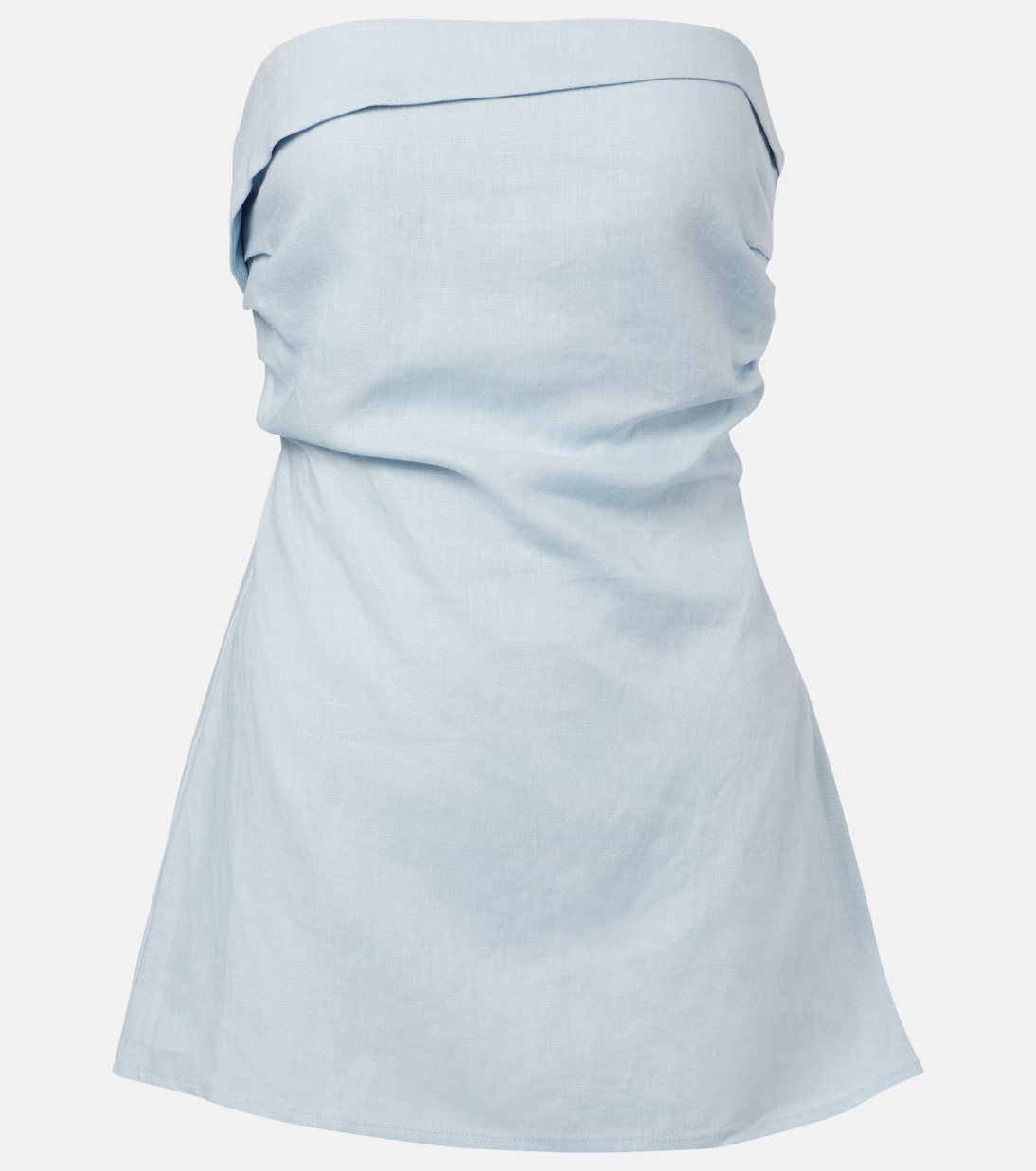 Boe Tunic strapless linen top | Mytheresa (INTL)