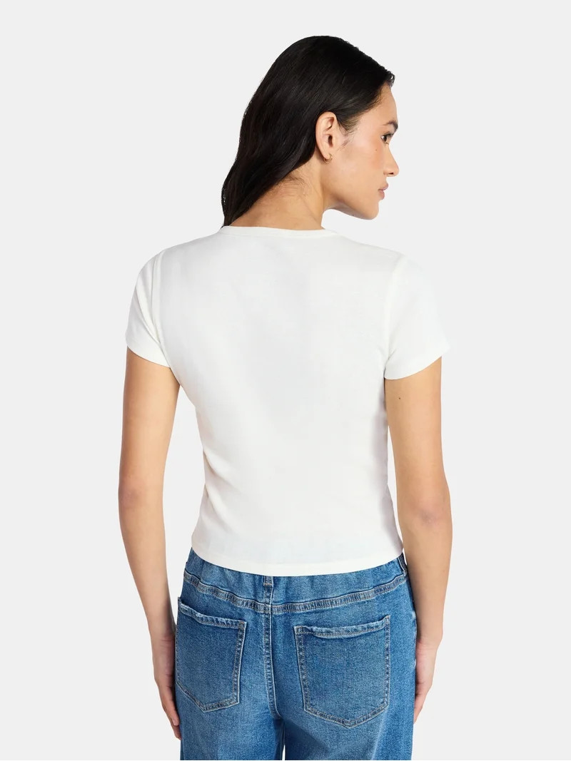 American Symbol Women's Graphic Tee with Short Sleeves, Sizes XXS-XXL | Walmart (US)