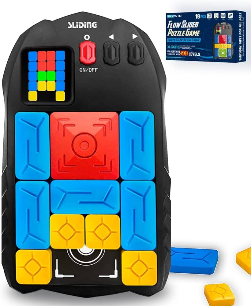 Skywin Klotski Puzzle Game - 500 Entertaining Fun & Mind Training IQ Puzzles - Unblock Super Slid... | Amazon (US)