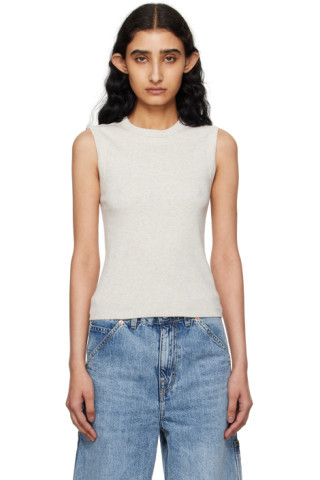 Gray Esmé Tank Top | SSENSE