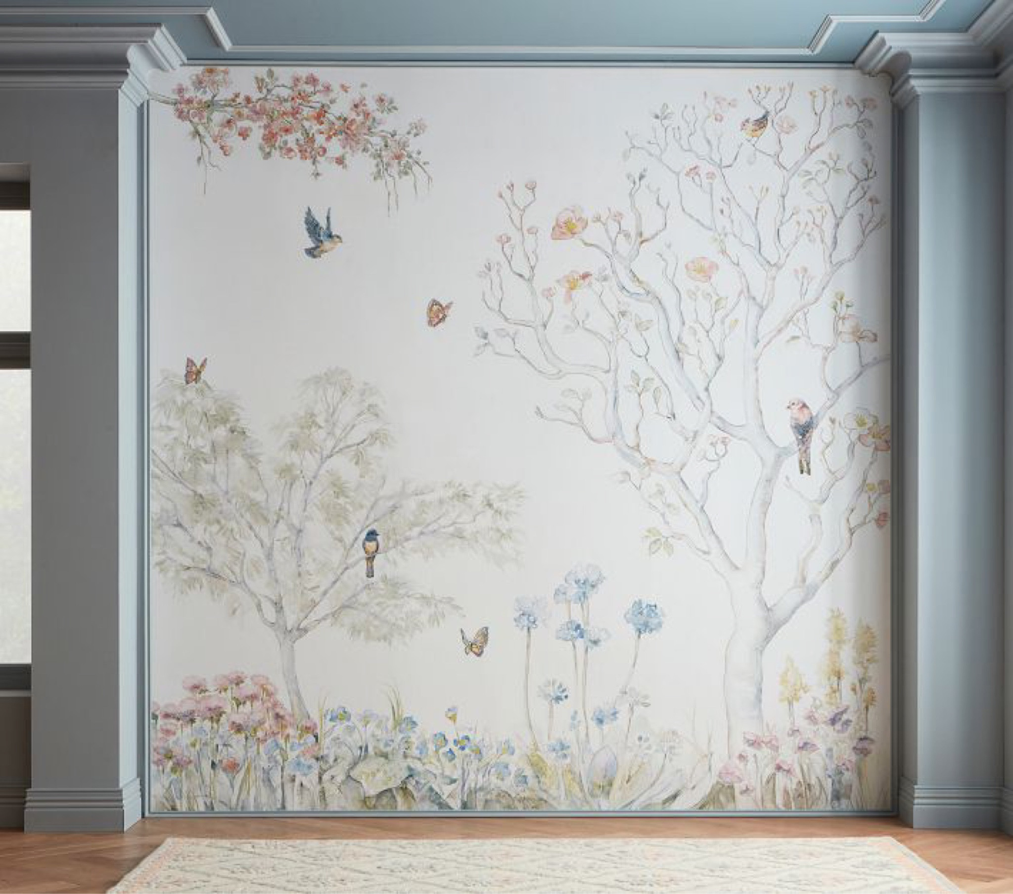 Ordered this wallpaper peel and stick for my daughters nursery! I am OBSESSED! #peelandstick 

#LTKBaby #LTKHome #LTKKids