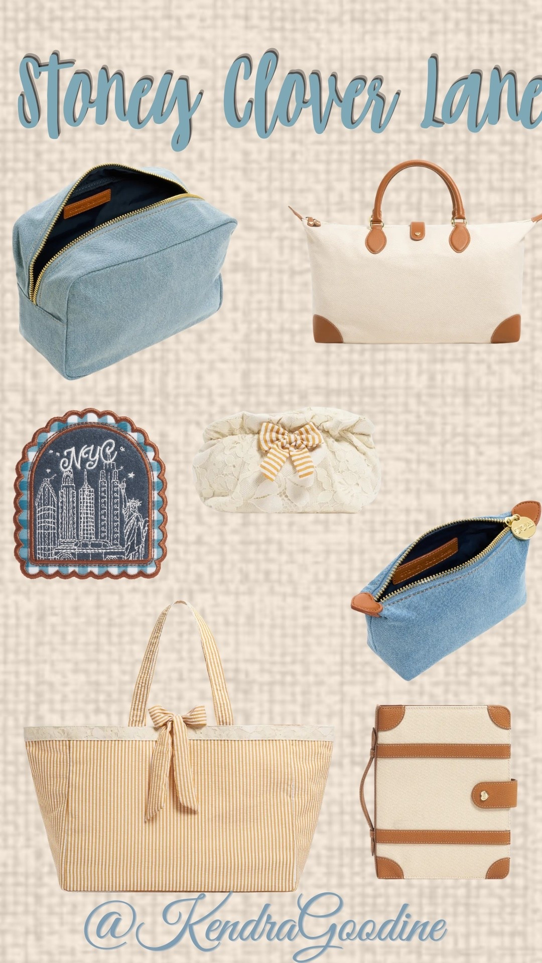 Stoney Clover Lane 
The Fall Edit collection & Summer collection are my top picks for a western/ fall style ! You will be obsessed with SCL as much as me once you buy one!

#LTKTravel #LTKKids #LTKSaleAlert