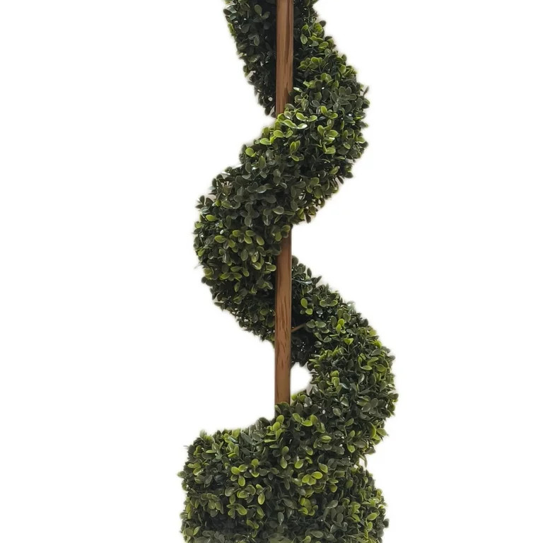 My Texas House 36" Swirl Boxwood Topiary | Walmart (US)