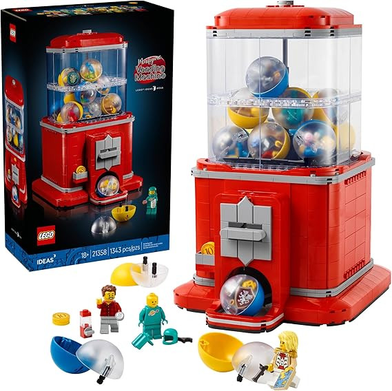 LEGO Ideas Minifigure Vending Machine Building Set for Adults - Creative Office Decor or Home Boo... | Amazon (CA)