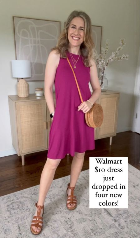Walmart $10 swing dress

Wearing size small



#LTKFindsUnder50 #LTKOver40