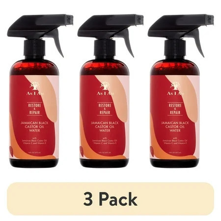 (3 pack) As I Am Jamaican Black Castor Oil Water 16 fl. oz All Hair types Unisex | Walmart (US)