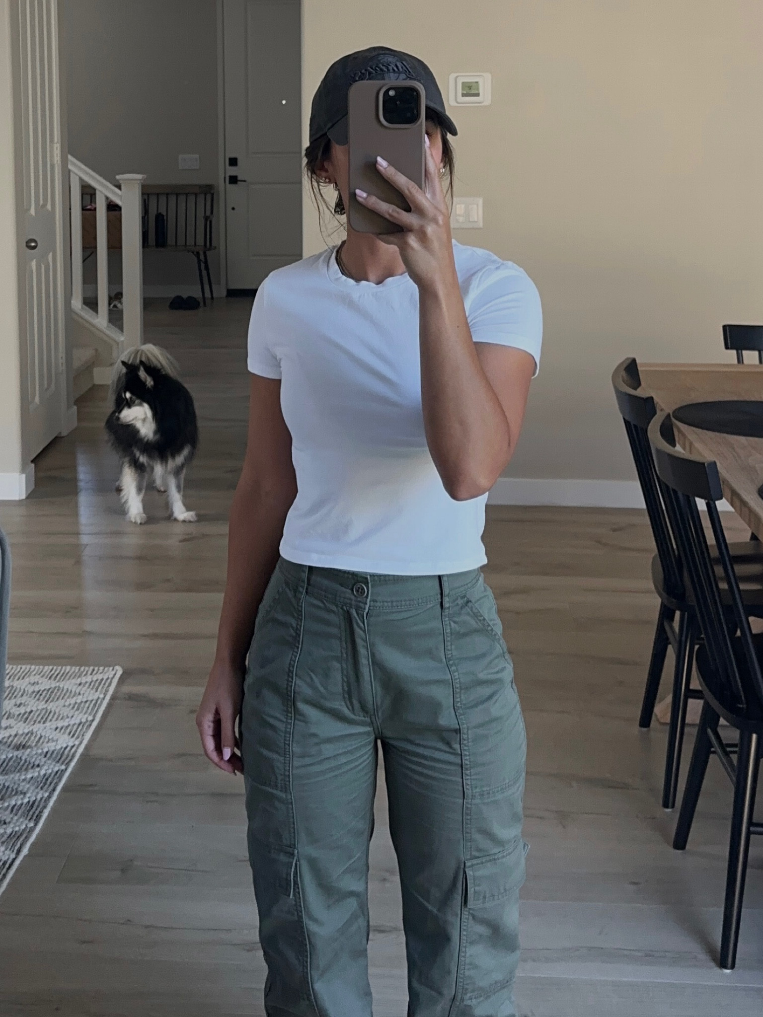 my fav cargos 🖤 pants: 24 | top: xs

#LTKFind #LTKSeasonal