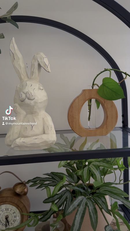 The bunnies are out 🐇🩷 Hop on over to  my Instagram @mymountainretreat to see more Spring and Easter decor!! #springdecor

#LTKhome #LTKSeasonal #LTKSpringSale