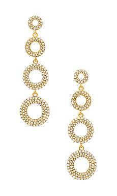 Ettika Celebrate Earrings in Clear from Revolve.com | Revolve Clothing (Global)