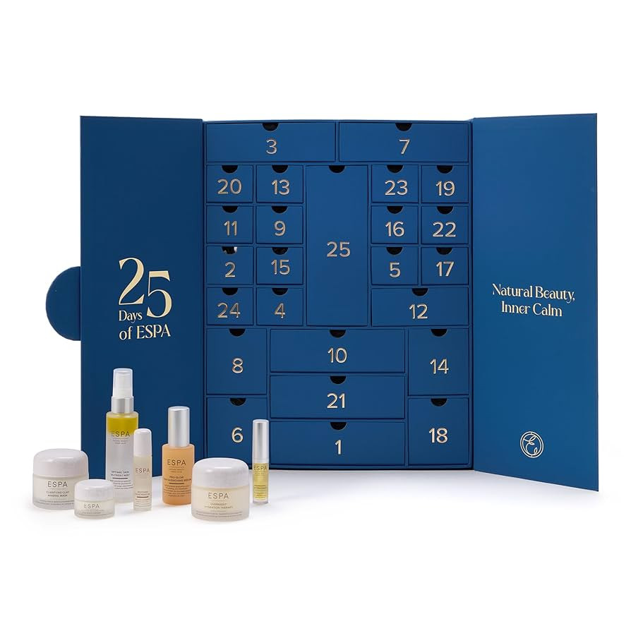 ESPA Wellness Advent Calendar | 25 Gifts Worth £435 | Luxury Beauty Spa Gift Set Includes Skinca... | Amazon (UK)