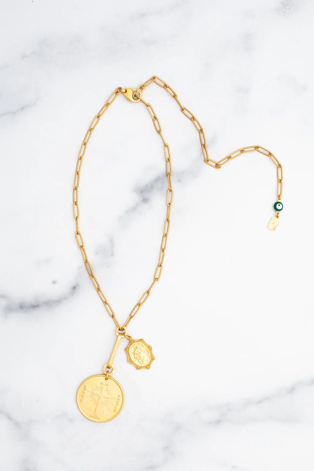 St. Christopher Necklace | Elizabeth Cole Jewelry