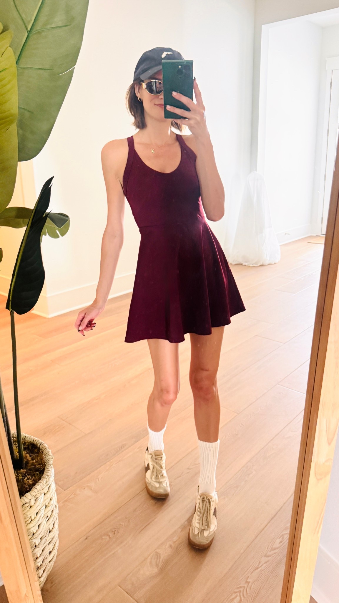 Outdoor outfit with built in shorts and a built in bra for the win! I’m wearing an XS and I find this fits true to size. Available in more colors. 

#LTKSaleAlert #LTKActive #LTKFamily