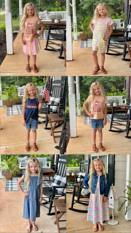 I love how @walmartfashion has so many mix & match pieces allowing your budget to stretch even further.  #walmartpartner That shirt comes in a 3 pack so you can mix up the bottoms and create lots of summer outfits!  Plus that Jean jacket can be worn all year long.  #walmartfashion

#LTKstyletip #LTKkids #LTKfamily