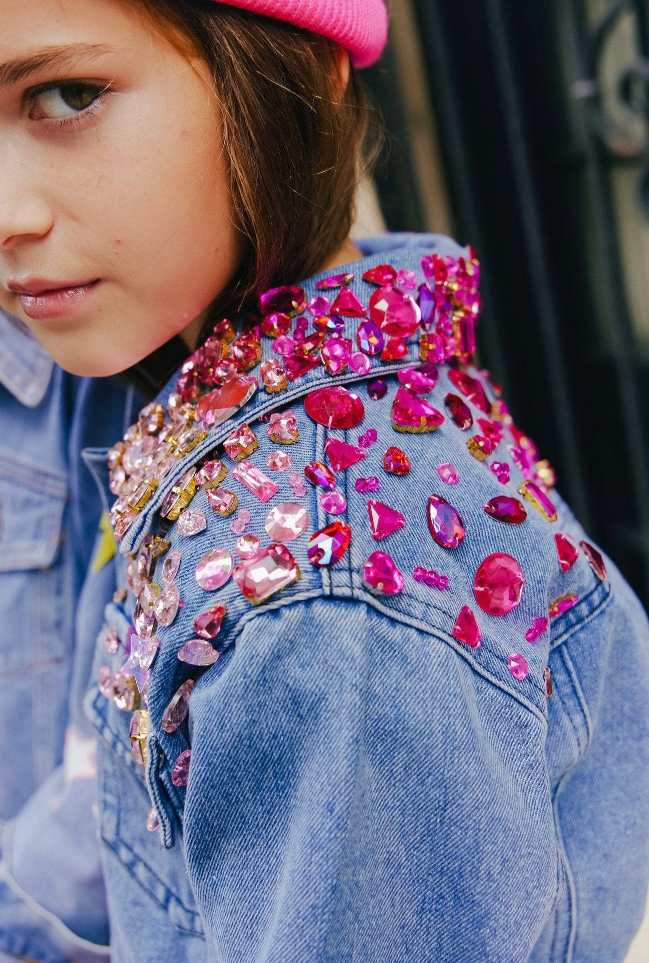 Sparkle Queen Gem Denim | Lola + The Boys