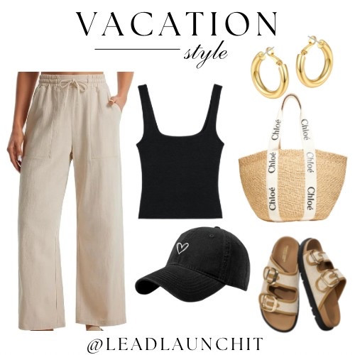 Effortless vacation style you’ll want to live in 🌴
From breezy linen pants to luxe slides, this look is comfy and chic.
Shop every piece now on my LTK — perfect for summer getaways!
#LTKStyle #VacationOutfit #SummerOOTD #LTKFinds #ResortWear #ChicAndComfy

#LTKSummerEdit