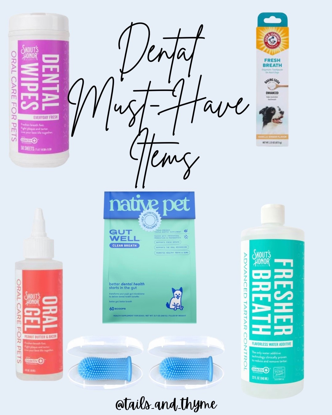 Bad breath isn’t normal for dogs 🦷
These are the dental essentials I keep in Zuma’s weekly routine to help support healthy gums and fresher kisses.

Shop everything linked below 👇

#dogmom #dogessentials #petfavorites #dogdental #ltkpet


#LTKdayinmylife #LTKmomlife #LTKselfcare