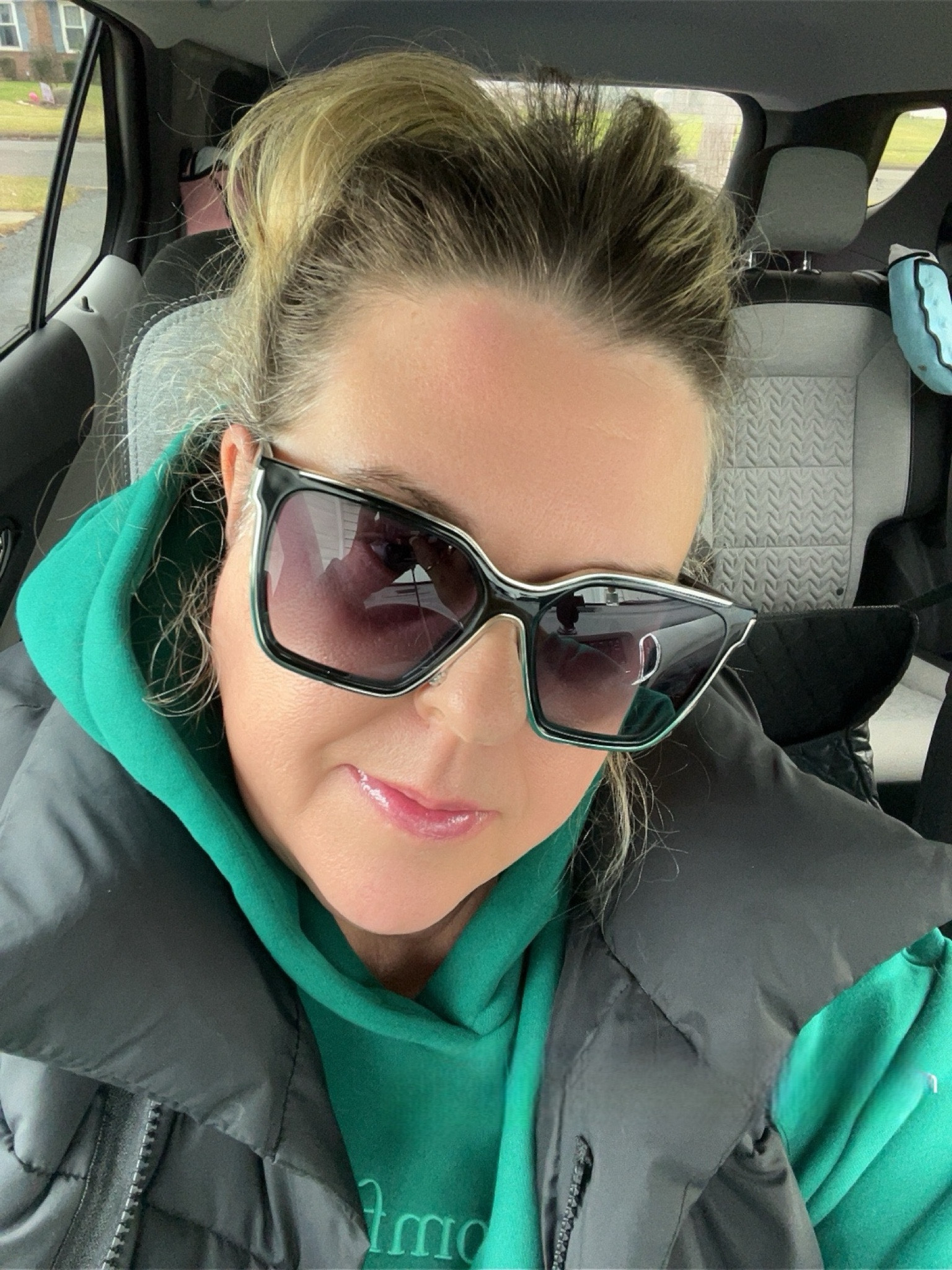 My 2 favorite brands! Quay sunglasses and Comfrt brand hoodies 

#LTKOver40 #LTKActive #LTKPlusSize
