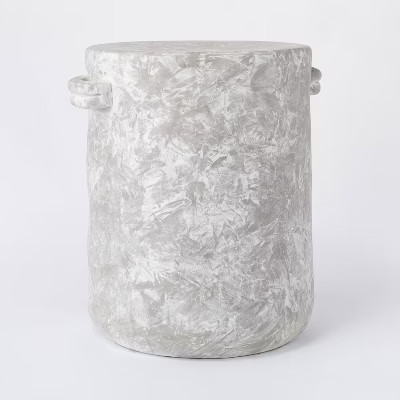 Drum Accent Table Gray Wash - Threshold™ designed with Studio McGee | Target