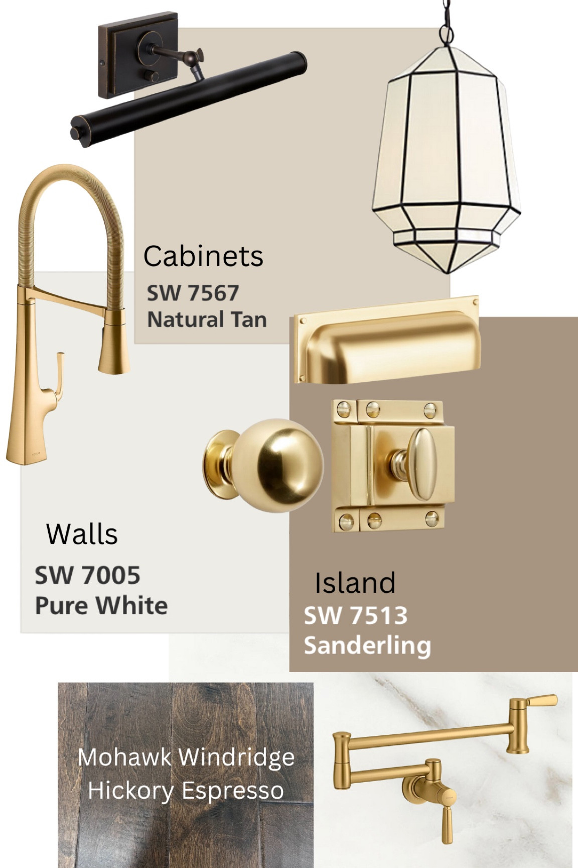 Kitchen details per your request! The colors are shown here and I linked everything else! I have a more affordable version to my cabinet hardware but the finish is slightly different. 

#LTKHome