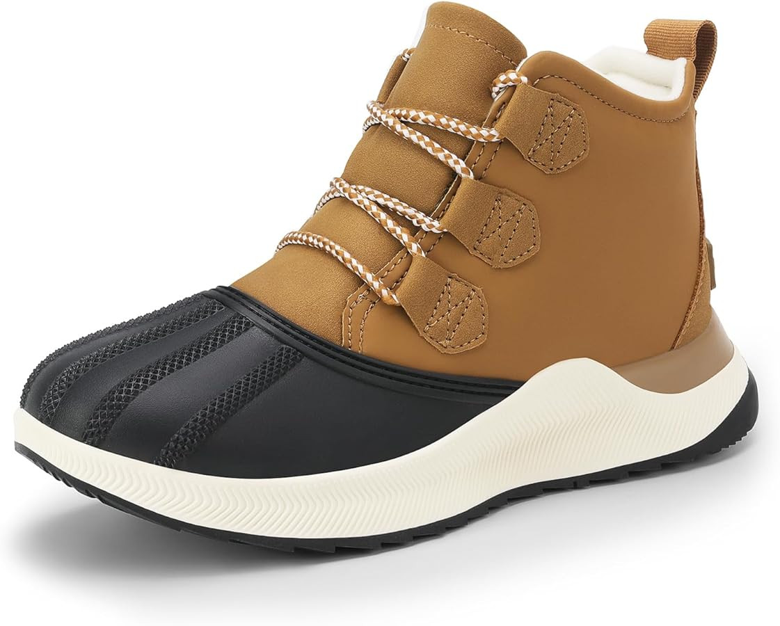 DREAM PAIRS Ankle Winter Boots for Women Waterproof Lace Up Anti-Slip Warm Snow Booties Fashion S... | Amazon (US)