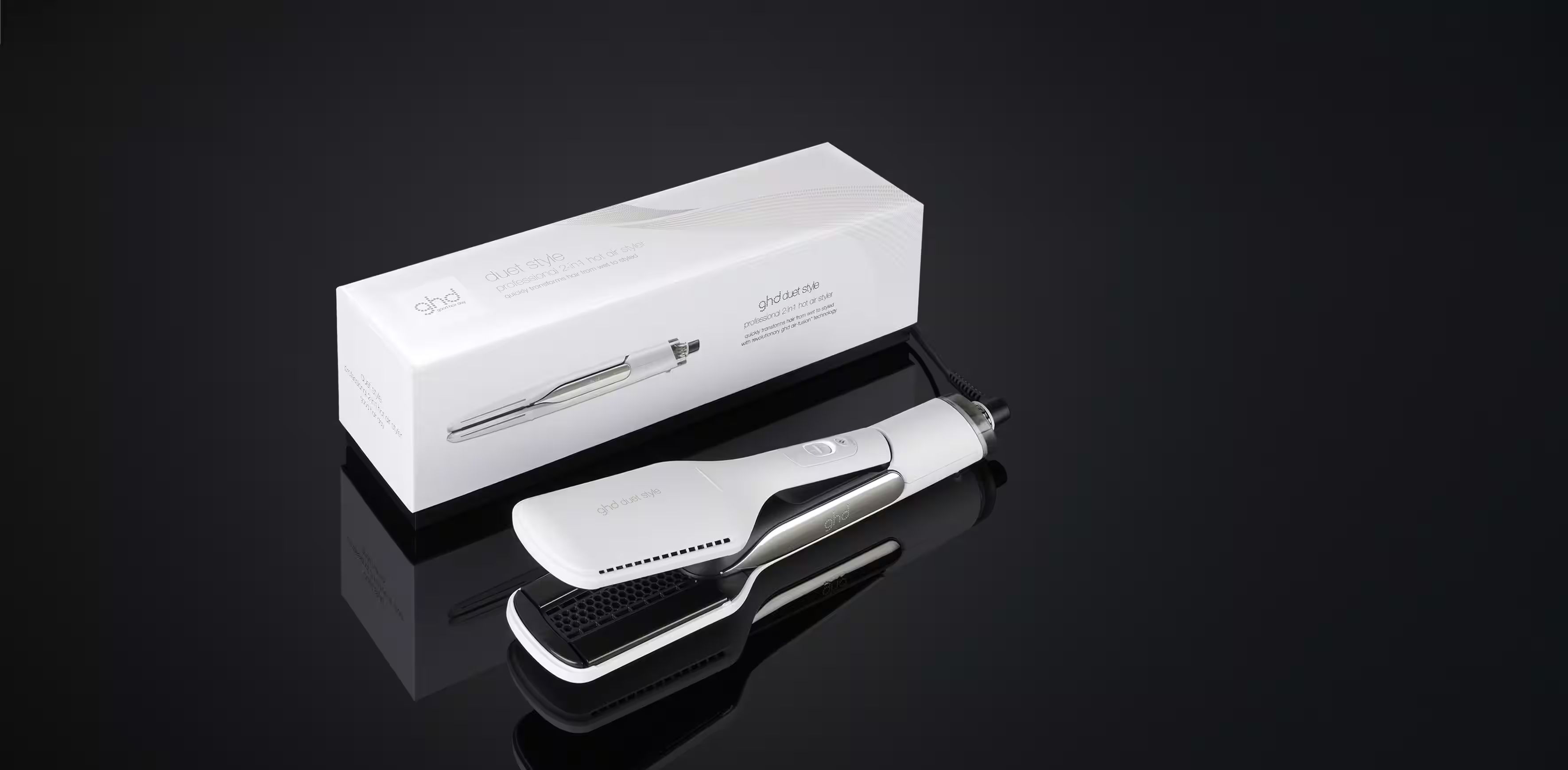 NEW GHD DUET STYLE HOT AIR STYLER IN WHITE | ghd (UK)