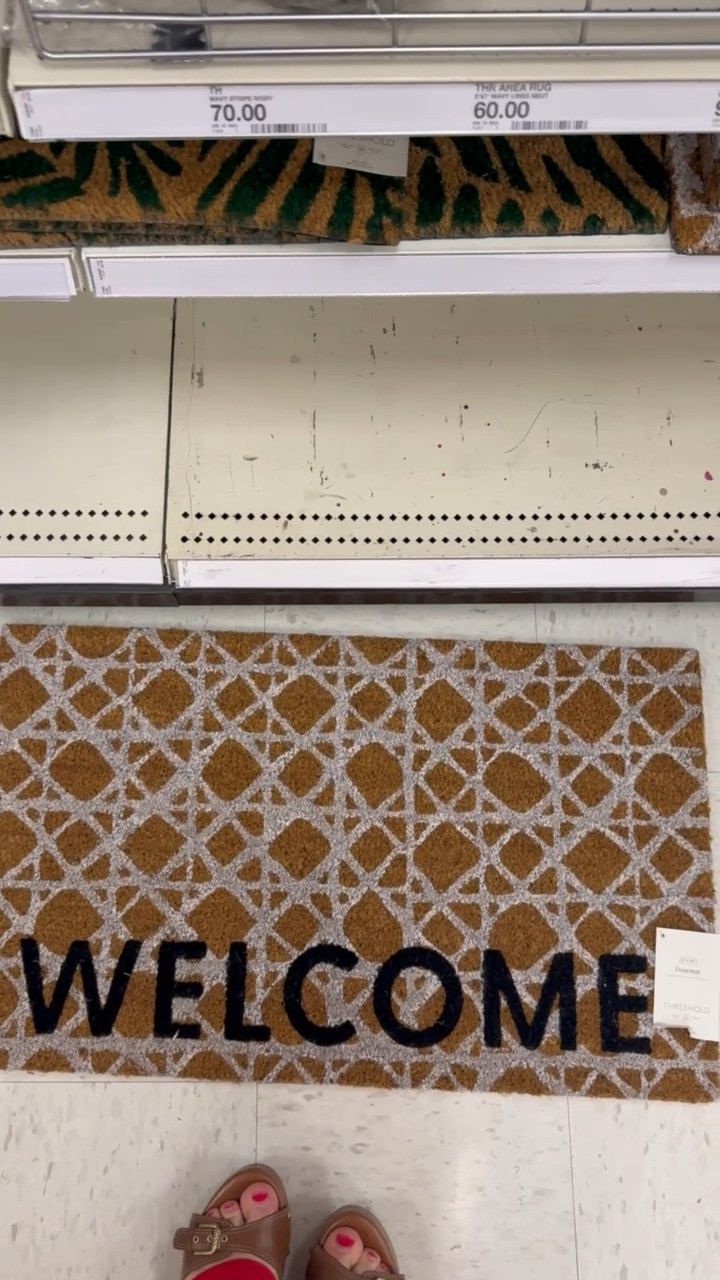 Refresh your front door with a new door mat for summer. Target has select styles on sale 40% off this week. 

#Targethome #doormat

#LTKSeasonal #LTKHome #LTKSaleAlert