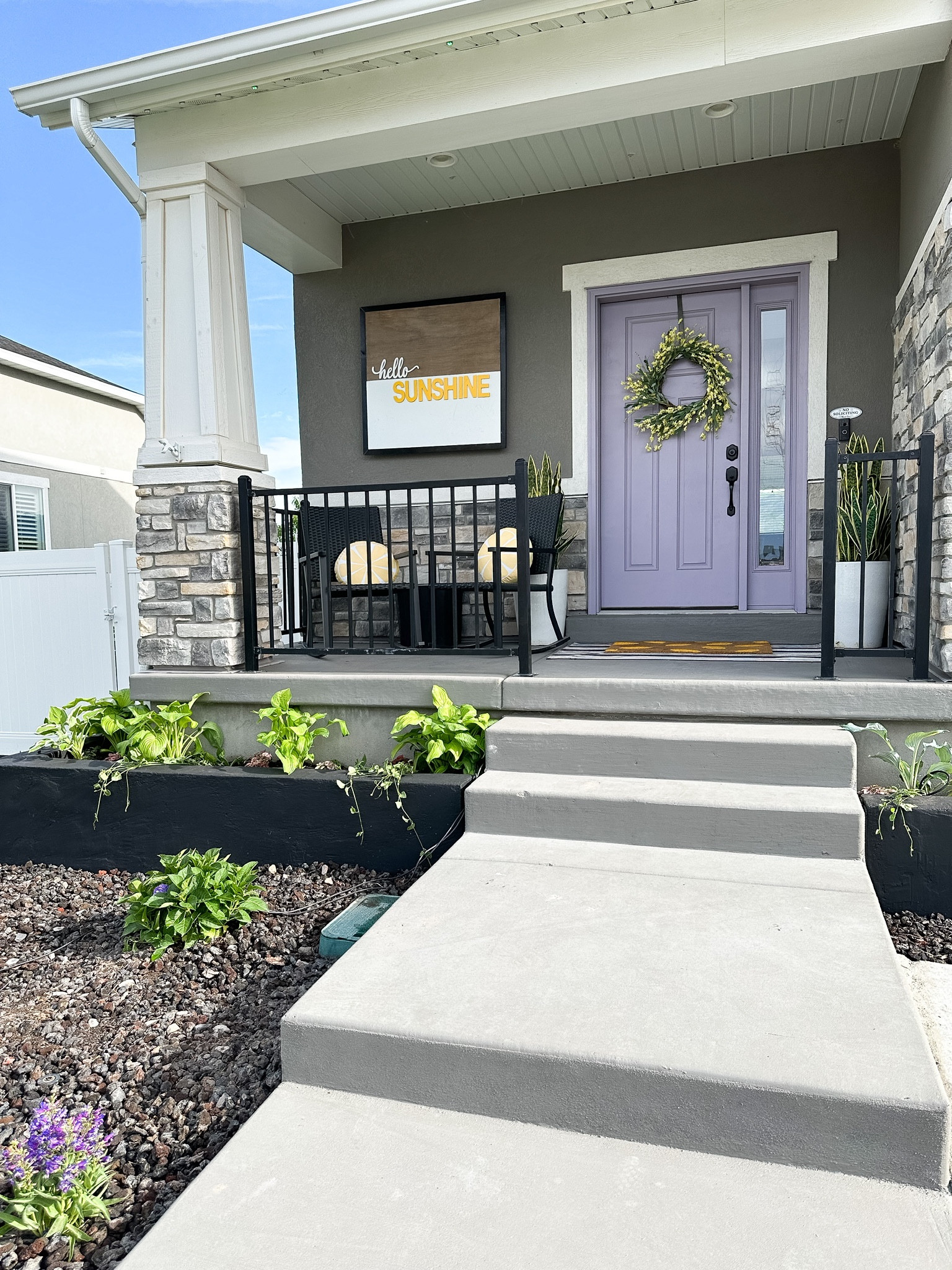 Our front yard makeover is done!! I love how it turned out 😍

#frontporch #gardendesign #frontyard #gardening #outdoor

#LTKhome #LTKsalealert #LTKSeasonal