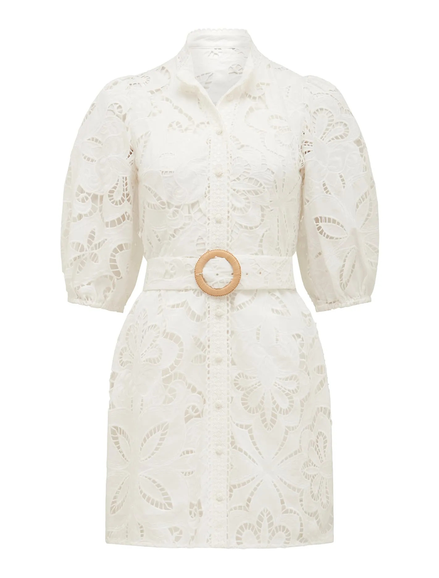 Claudia Broderie Mini Dress | Forever New (UK & IE)