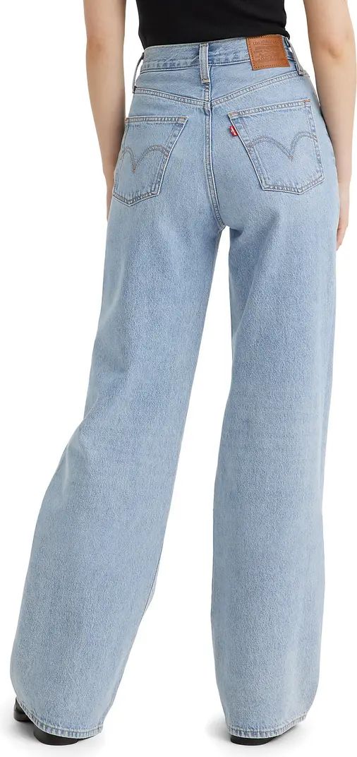 Ribcage High Waist Wide Leg Jeans | Nordstrom