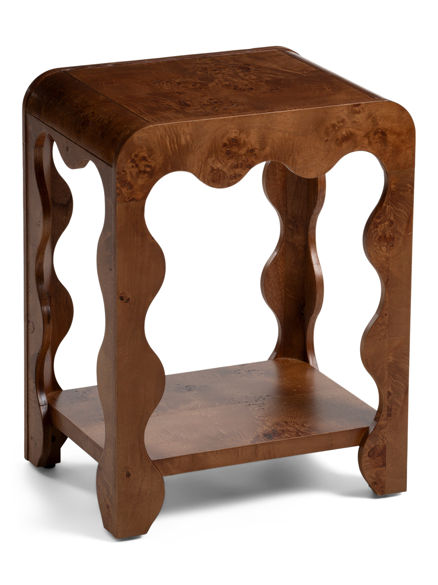 17x13x22 Wavy Burled Accent Table | Furniture & Lighting | Marshalls | Marshalls