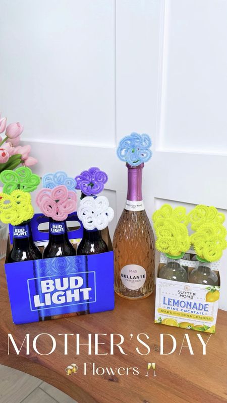 Beer and Wine Flowers for Mom! 

Make the cutest Mother's Day gift for mom this Mother's Day. This was so simple to make and fun to give. All you need is your drink of choice and some pipe cleaners. 

Mother's Day | Mother's Day Gift | Flowers | Unique Gifts | Party Favors | Hostess Gift 

#LTKfamily #LTKVideo #LTKGiftGuide