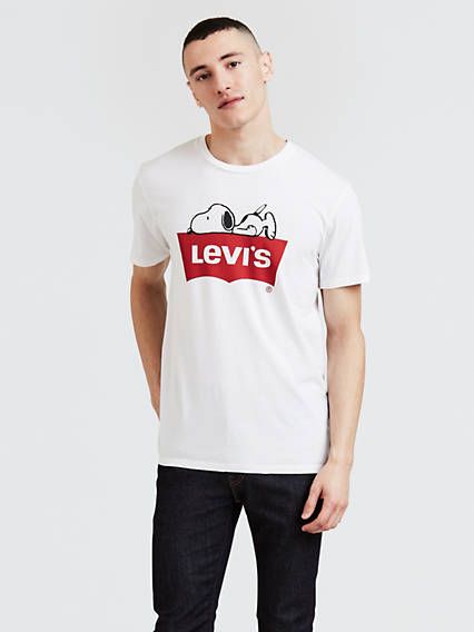 Levi's x Peanuts Classic Logo Tee T-Shirt - Men's 2XL | LEVI'S (US)