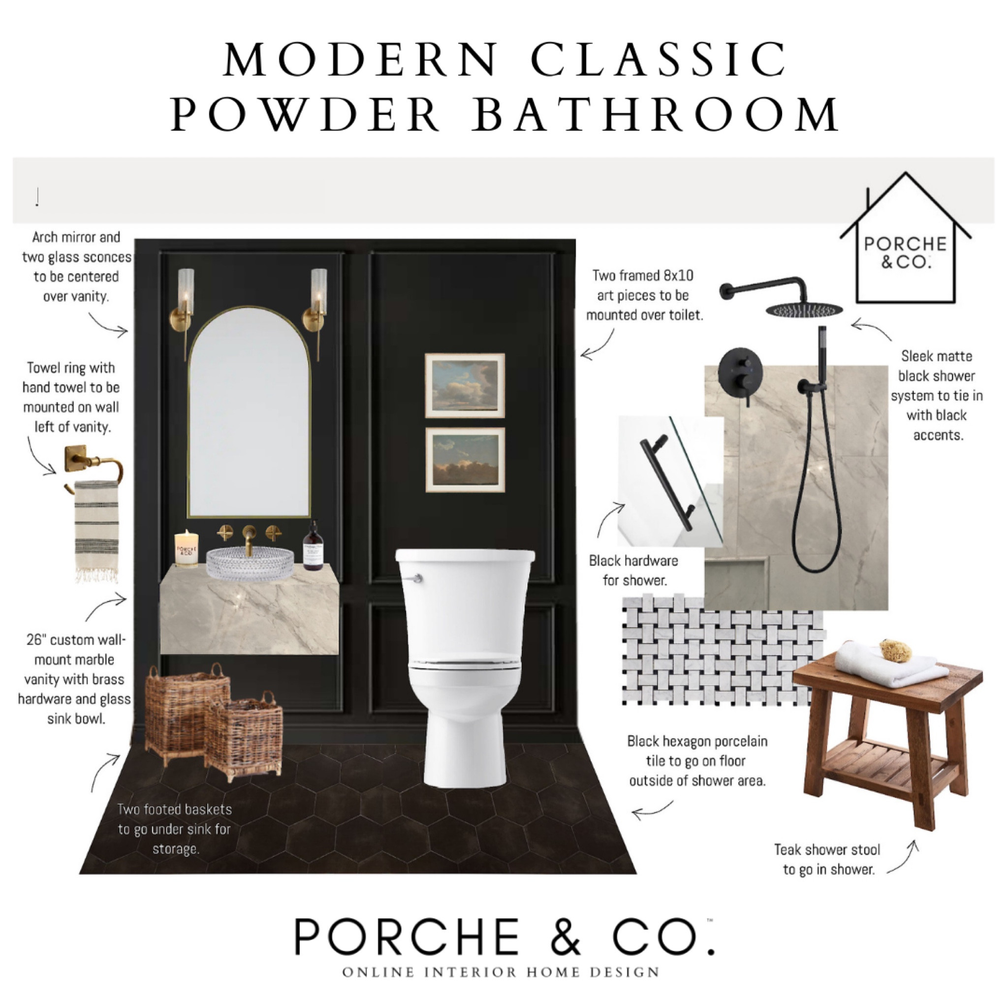 Powder bathroom, powder bathroom mood board, client design, bathroom inspo, guest bath, half bath

#LTKstyletip #LTKSeasonal #LTKhome