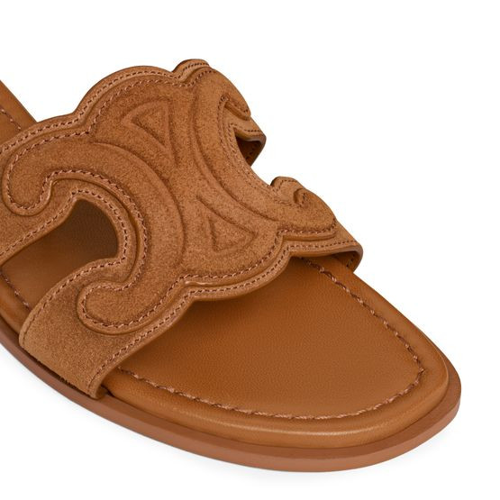 Marina Triomphe pantolette aus kalbsveloursleder - CELINE | 24S (APAC/EU)