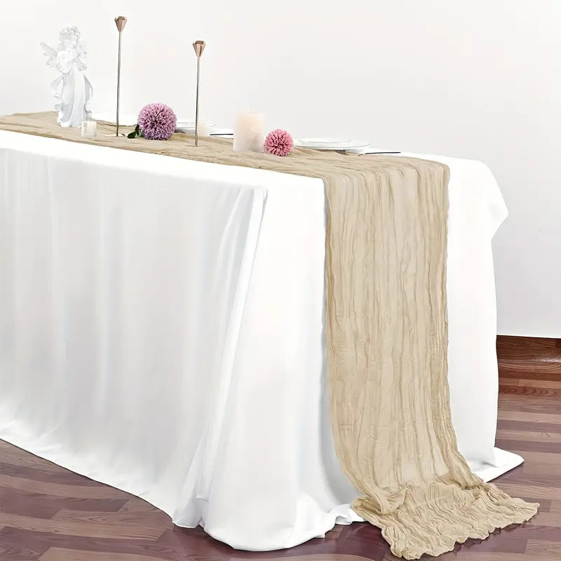 Table Runner Balinese Pleated Atmospheric Table Runner - Temu | Temu Affiliate Program