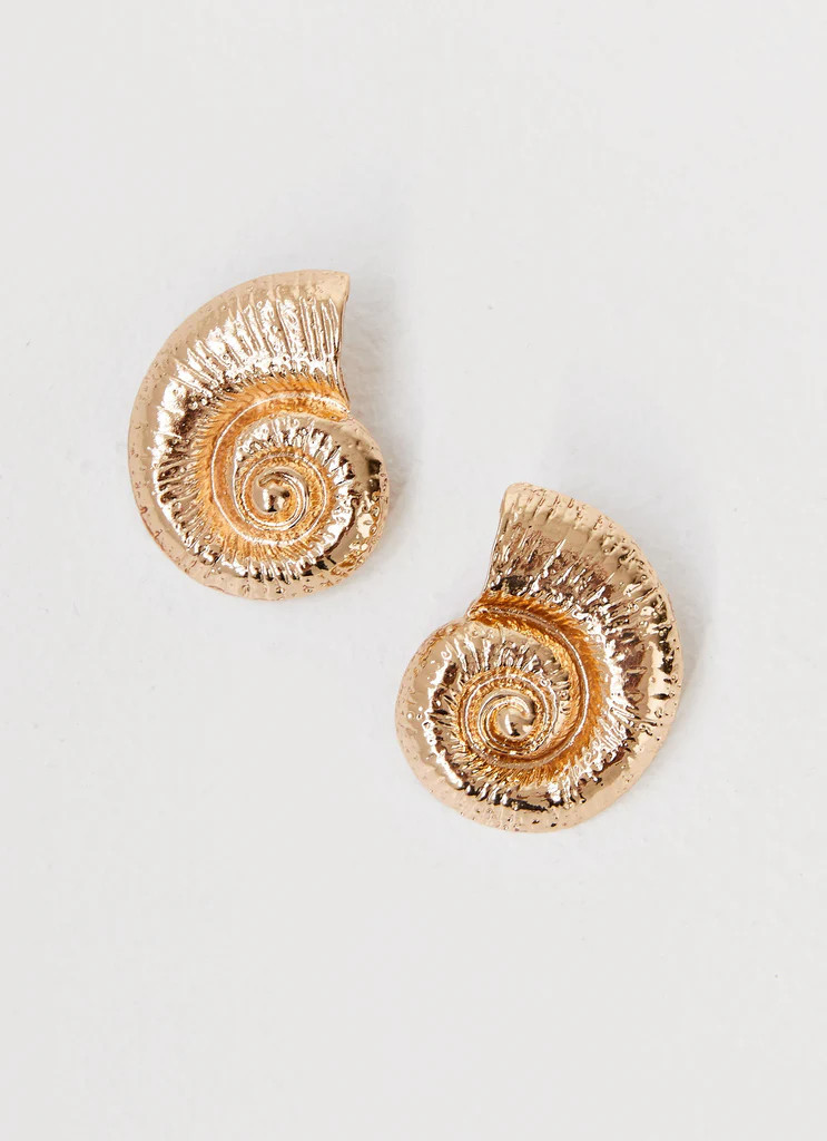 Beachcomber Earrings - Gold | Peppermayo (Global)