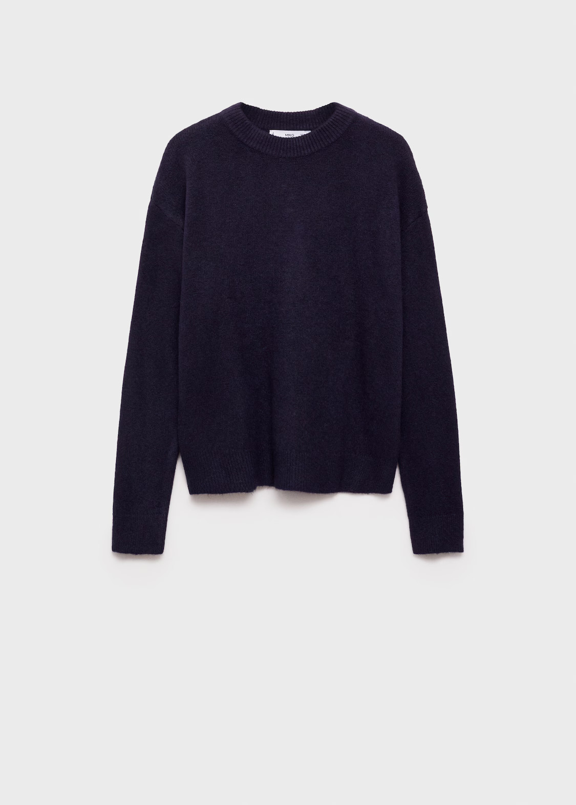 Round-neck knitted sweater - Women | MANGO United Kingdom | MANGO (UK)