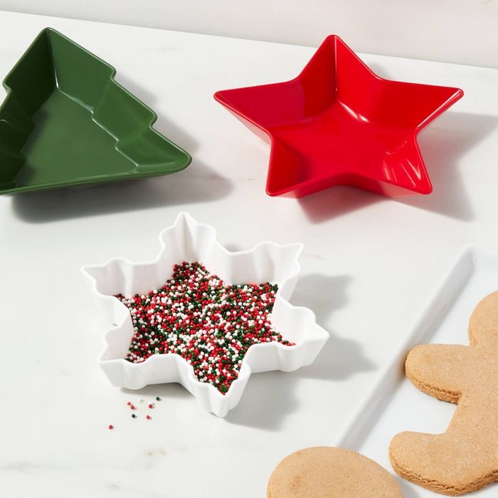 3oz Plastic Star Figural Bowl Red - Wondershop™ | Target