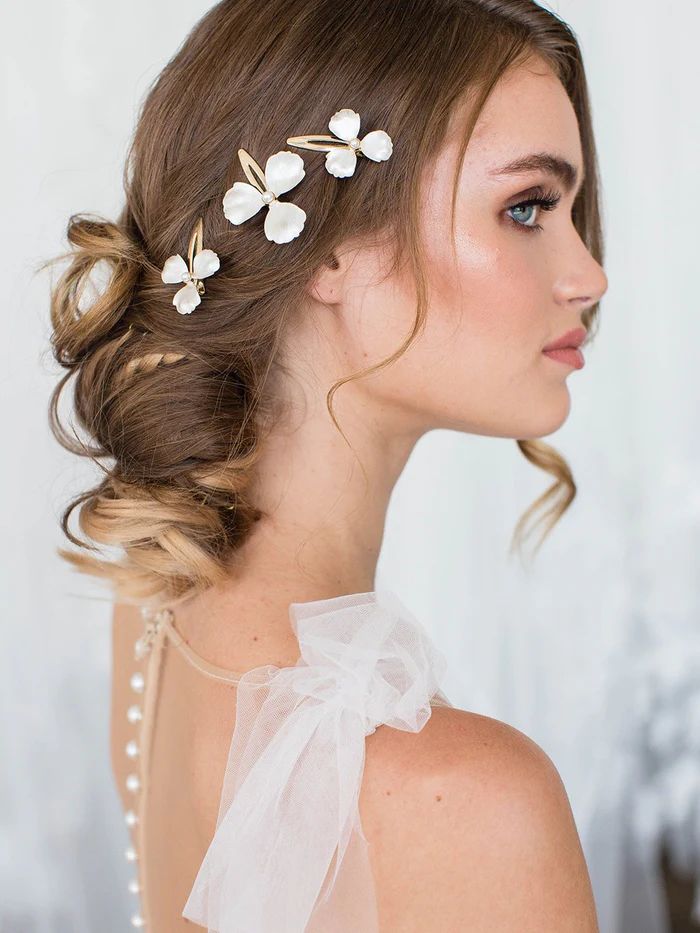 MAREN CLIP SET OF 3 | BRIDES AND HAIRPINS